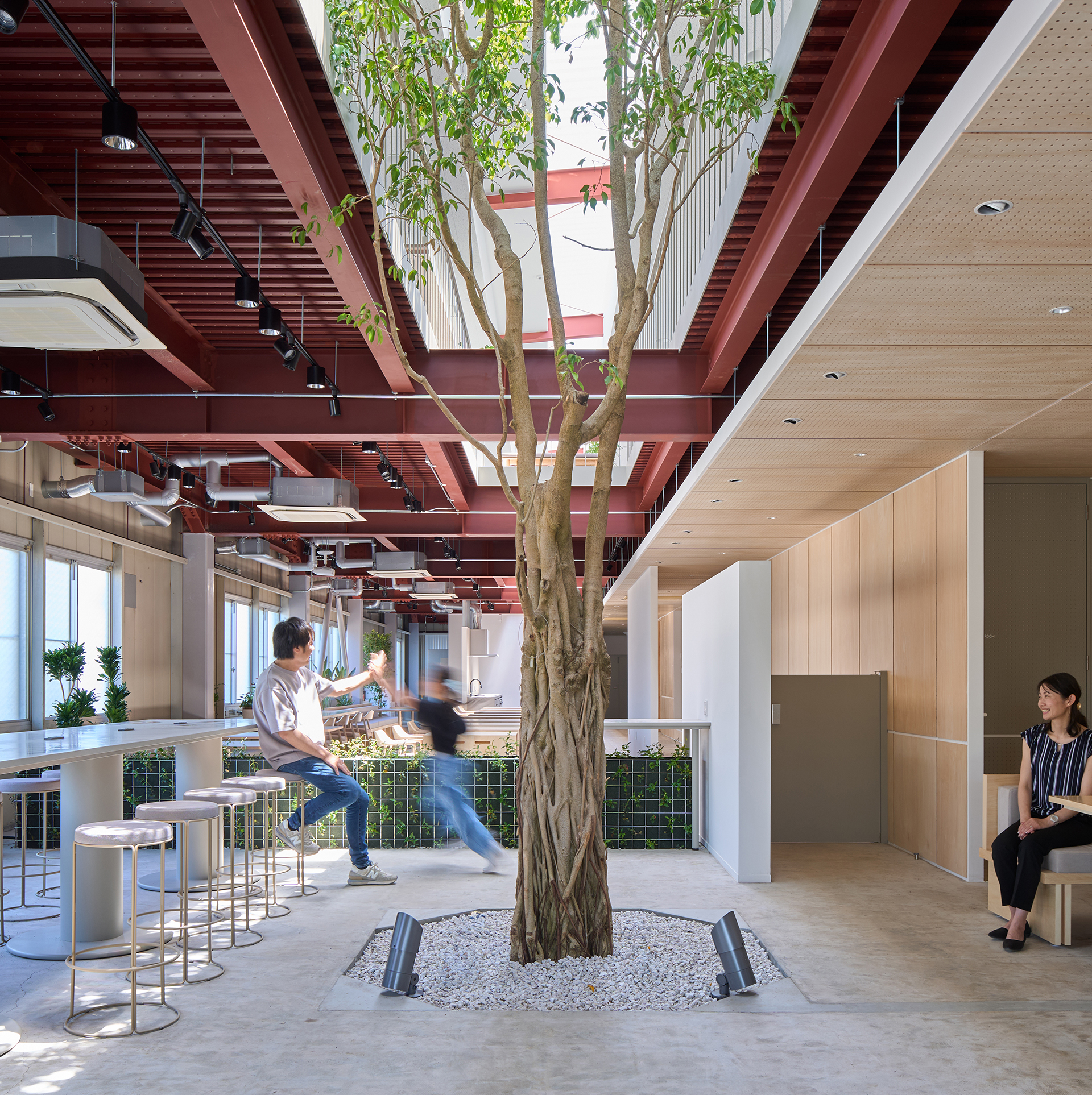 画像:北岡組本社建築改修/ IMG:Renovation of KITAOKA GROUP headquarters